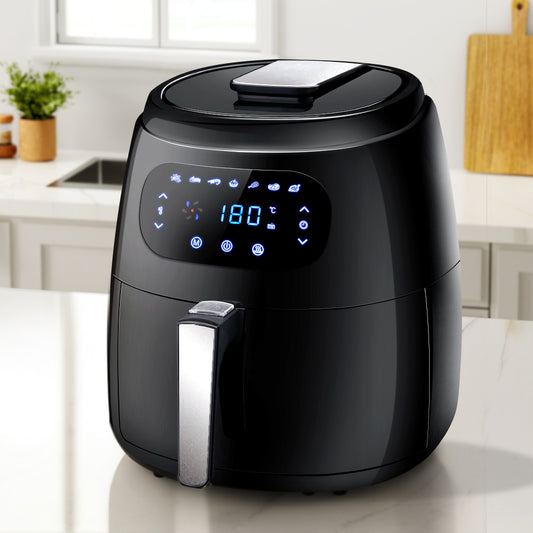 Devanti Air Fryer 8.5L LCD Digital Oil Free Deep Frying Cooker Accessories Rack