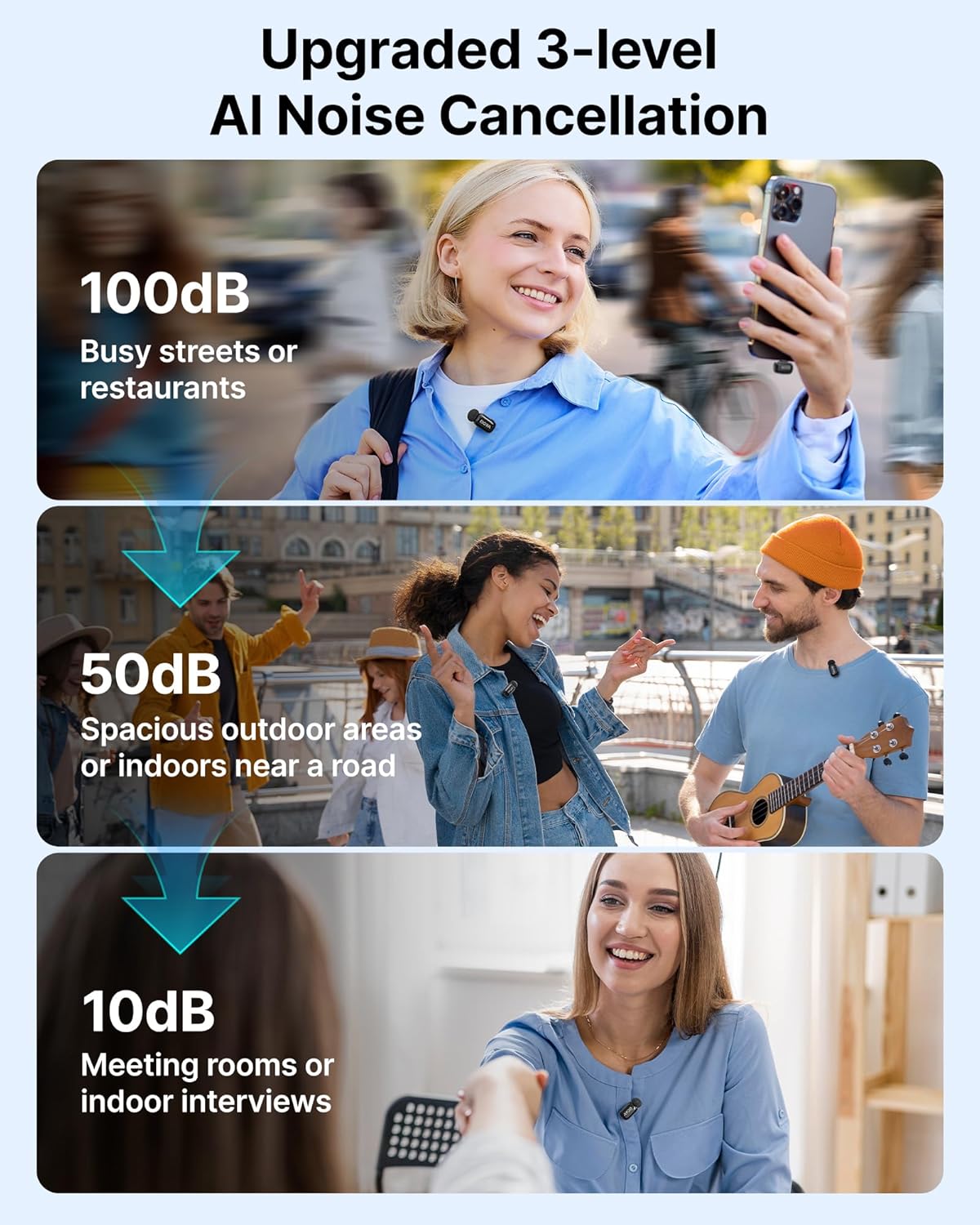 BOYA Mini-14 Type-C For Android Wireless Microphone with Charging Case