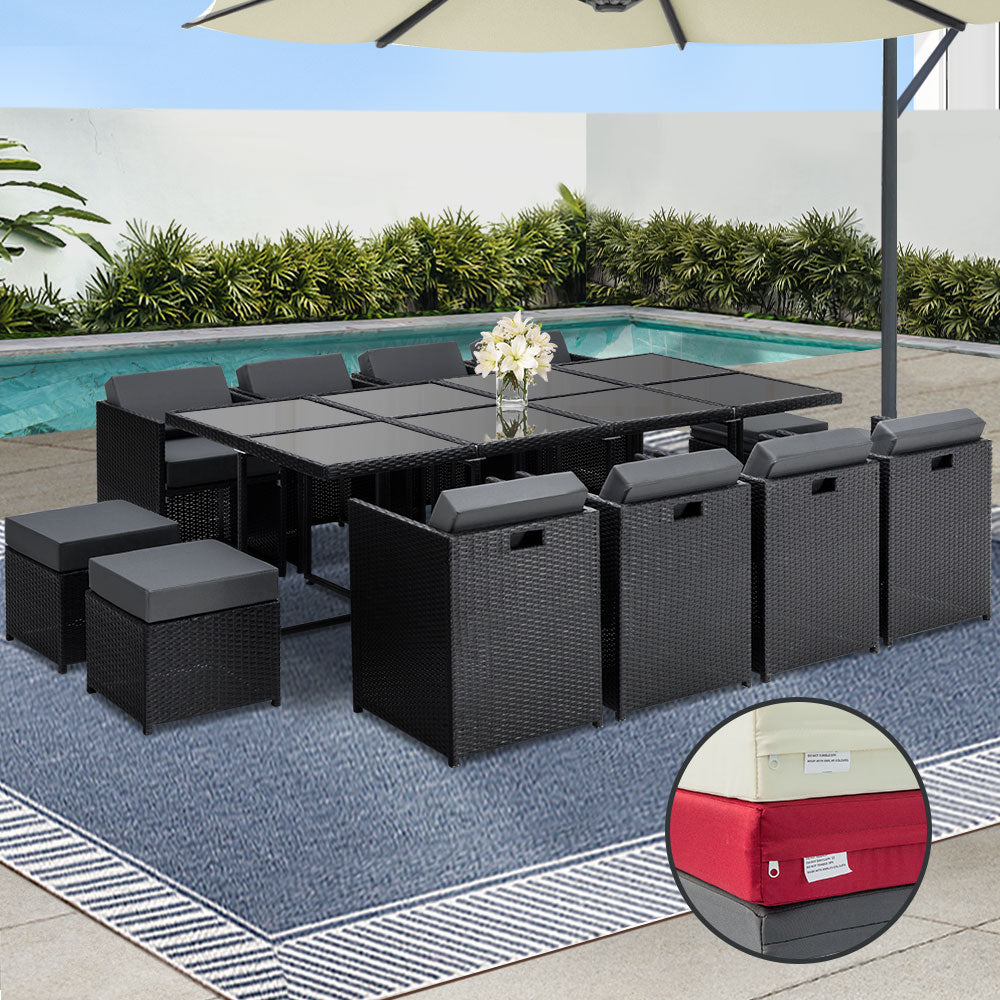 Outdoor Dining Set-13 Piece