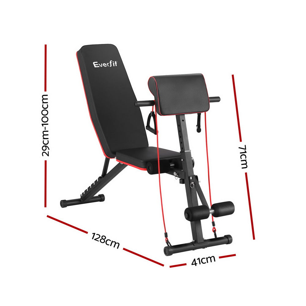 Everfit Weight Bench Adjustable Preacher Curl-260kg