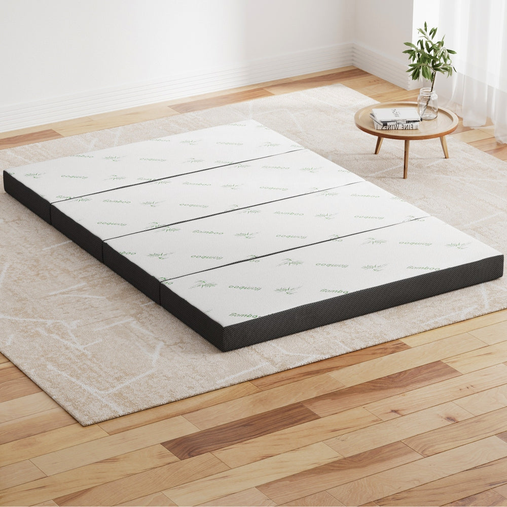 Giselle Foldable Mattress Folding Foam Mattresses Bamboo Double