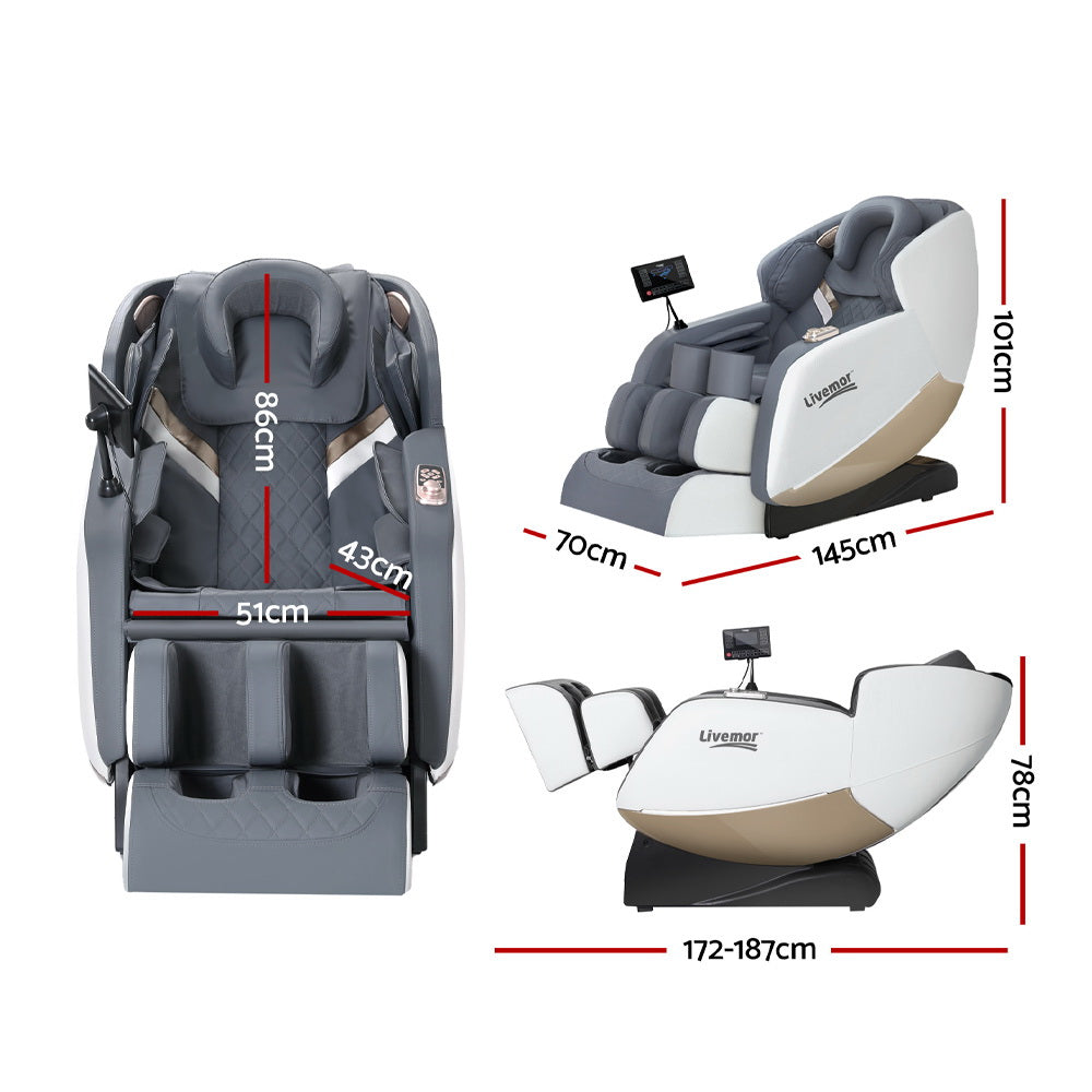 Livemor Zero Gravity Electric Massage Chair-Beryl