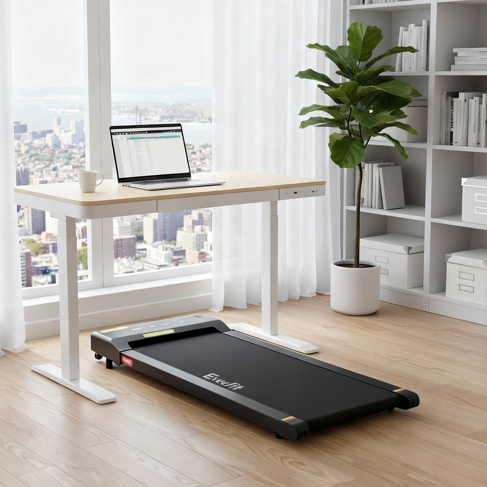 Artiss Electric Treadmill with 120cm Automatic Standing Desk Walking Pad 400mm