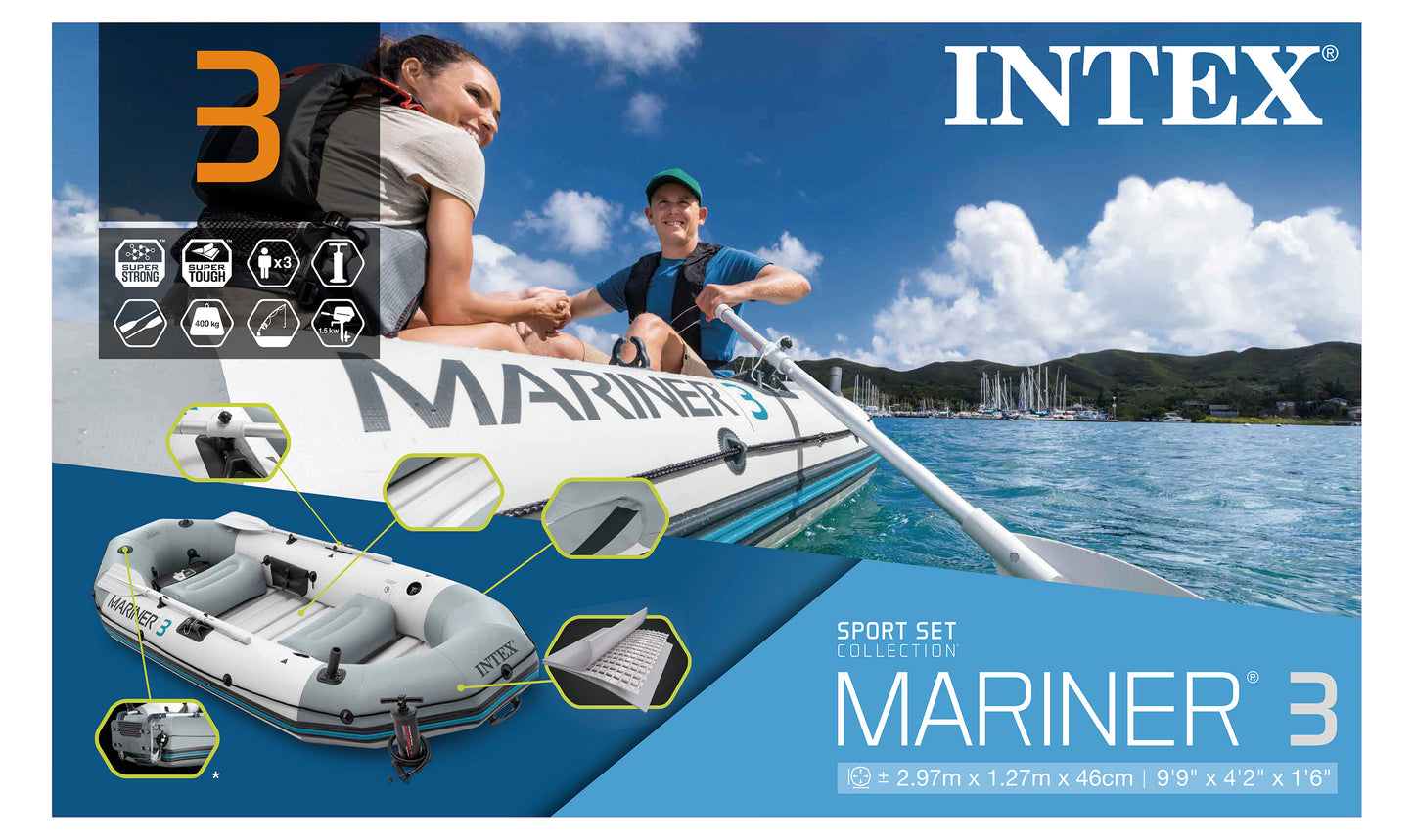 Intex Mariner 3 Boat Set 68373