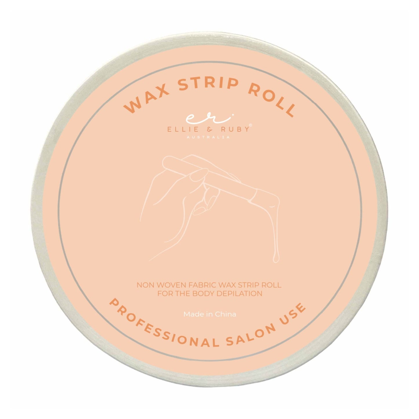 100 Yards 91m Wax Roll - 70gsm Non Woven Disposable Hair Removal Waxing Strips