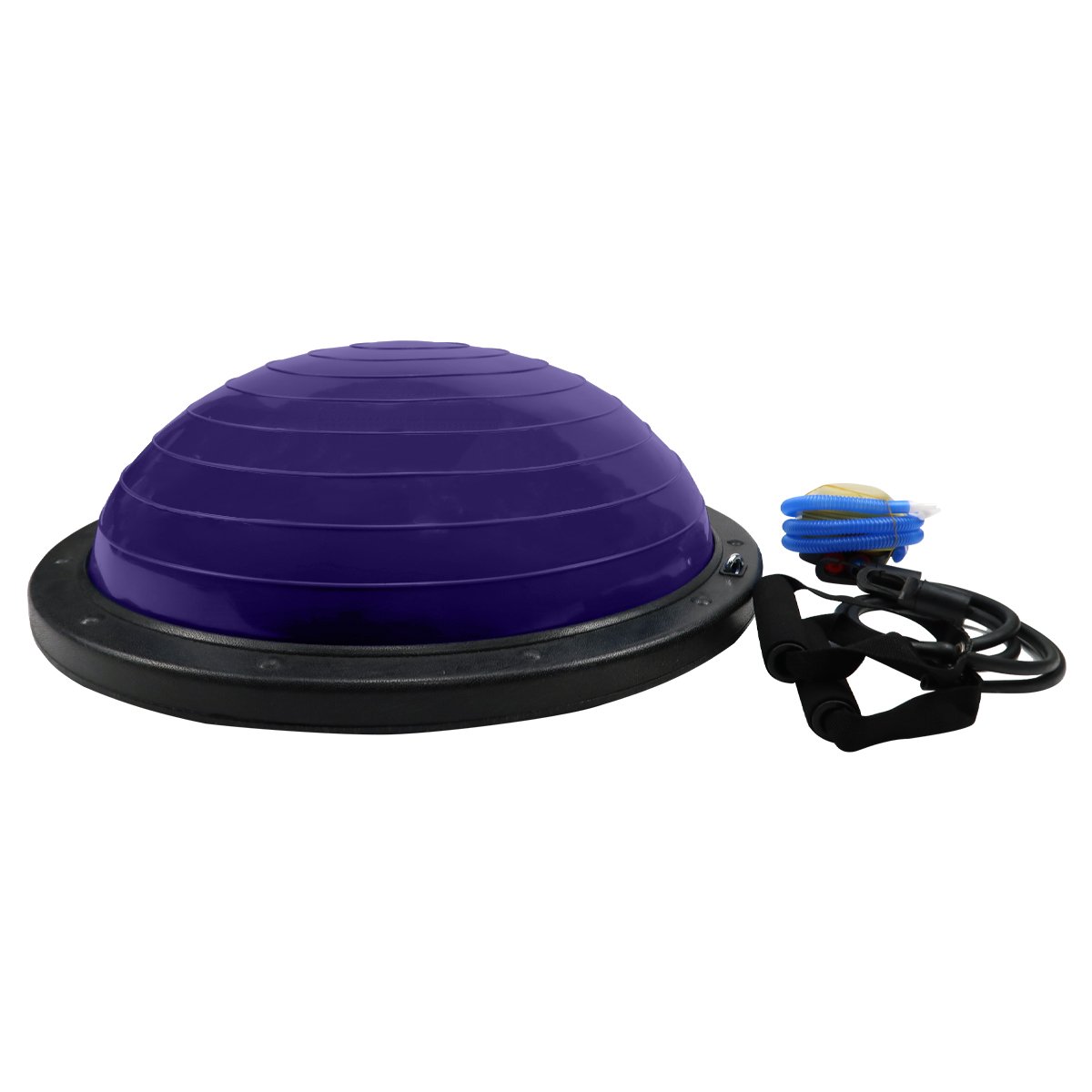 Powertrain Fitness Yoga Ball Home Gym Workout Balance Trainer-Purple
This Powertrain Fitness Balance Trainer in purple provides a versatile and effective option for home gym workouts. With the added element of balance training, you can engage your core, improve stability, and enhance overall performance. Made for various levels of fitness, it's a cost-effective choice for a well-rounded workout.