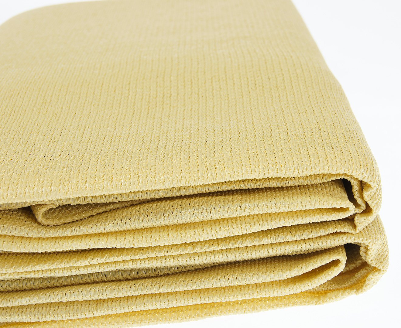 Wallaroo Triangular Shade Sail: 3.6 x 3.6 x 3.6m - Sand