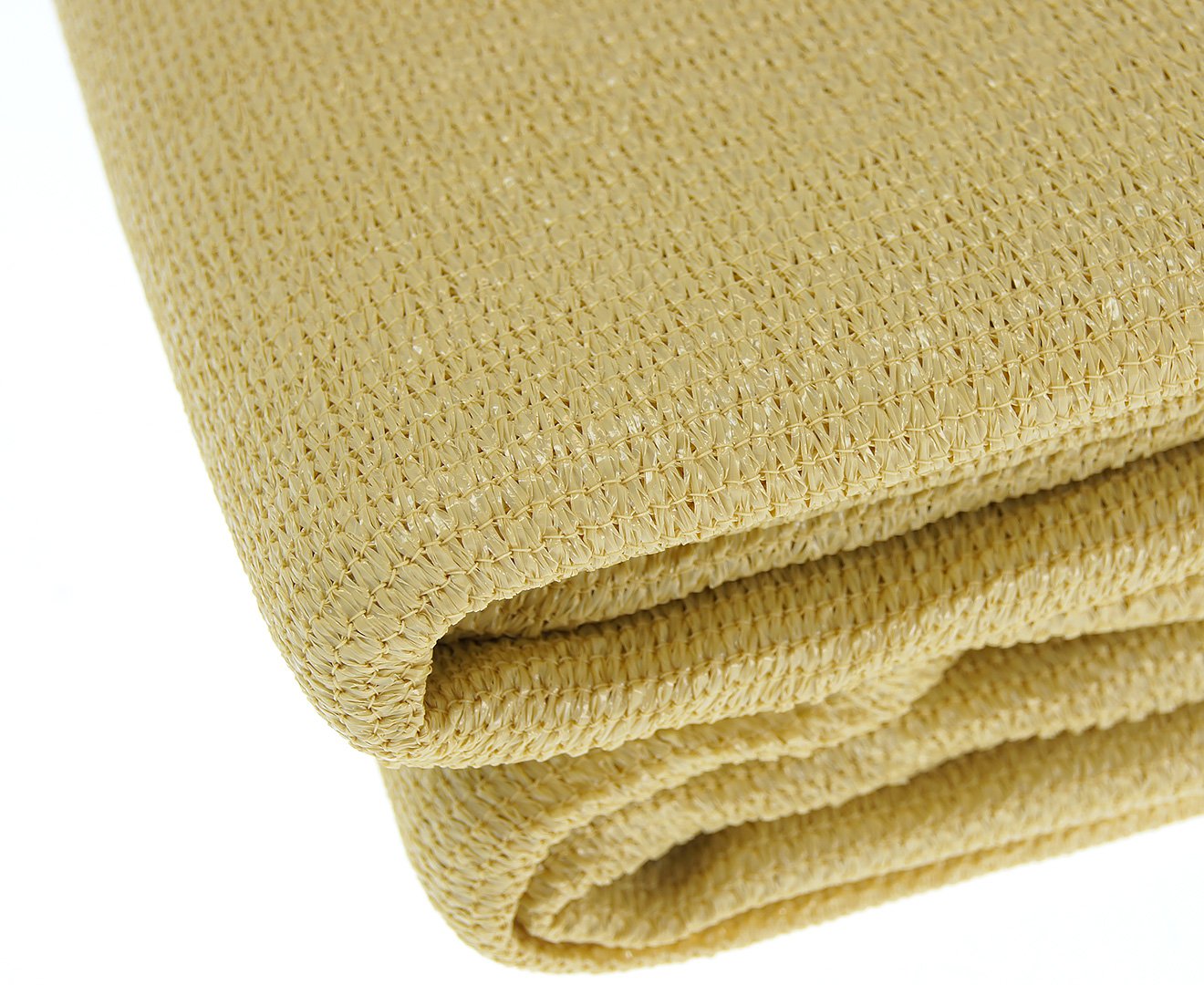 Wallaroo Triangular Shade Sail: 3.6 x 3.6 x 3.6m - Sand