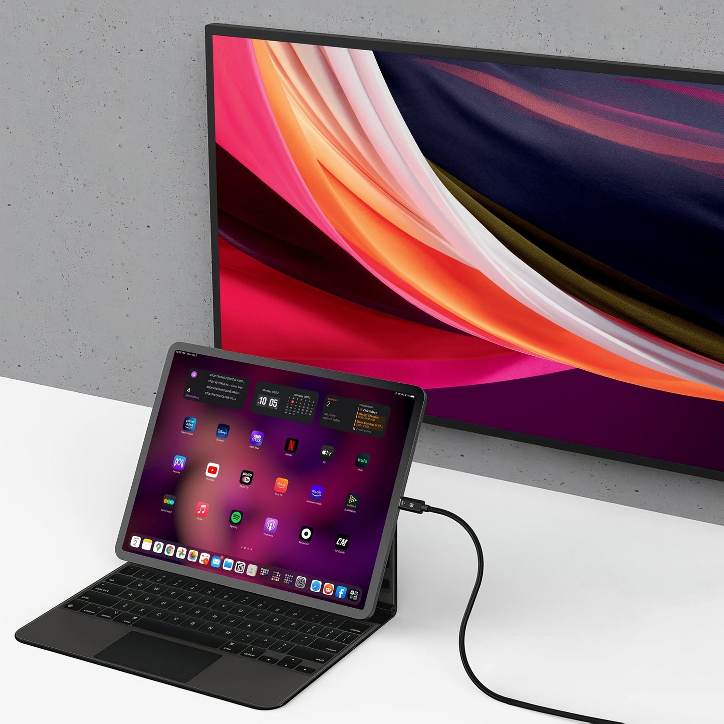 Simplecom DA323 USB-C to DisplayPort Cable DP1.4 8K@60Hz 2M