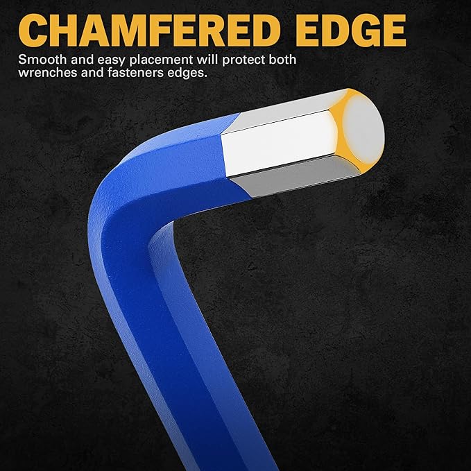 ELEAD Jumbo Hex Key Allen Wrench Set | 13-Piece Metric 2-19mm | Long Ball End Durable CR-V