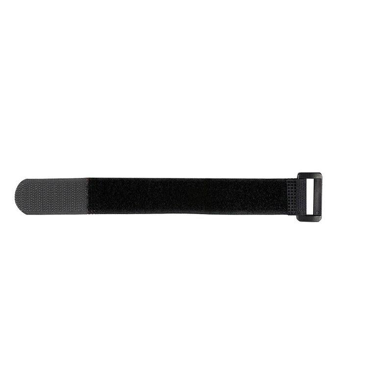 Magic Cable Ties Reusable Winder Coded Organiser Cords Hook Loop Black - 20*300mm 20PCS