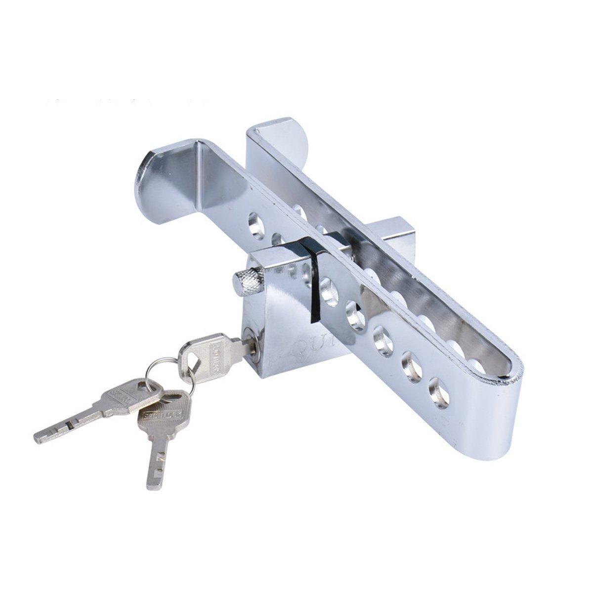 Universal Car Anti-Theft Clutch Throttle Brake Lock 8/9 Holes Security Lock - 9 holes