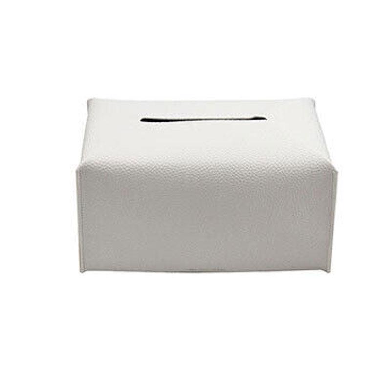 Large Size Tissue Box Dispenser Paper Holder Napkin Case Pu Leather Cover - Pink - Factory Direct Shop