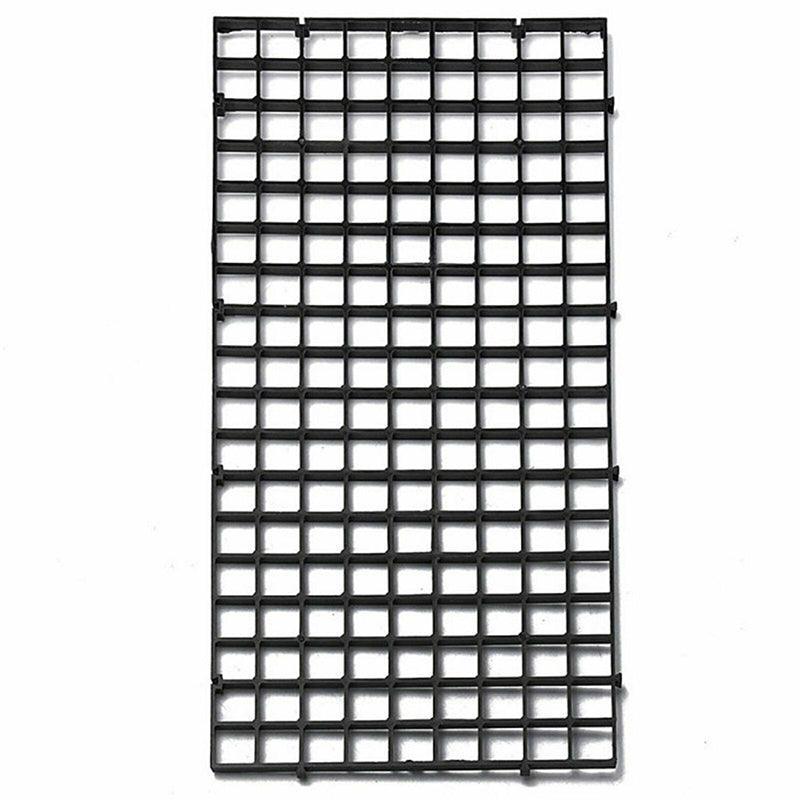 8Pcs Plastic Fish Grid Divider Durable Holder Fish Tank Tray Egg Crate Aquarium - White