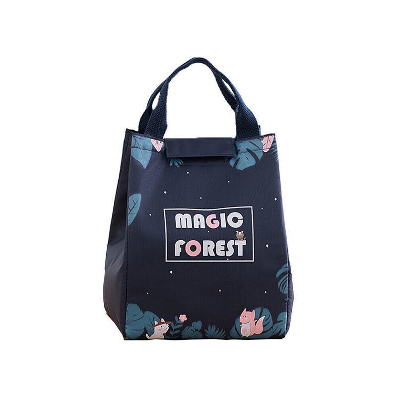 Portable Insulated Thermal Lunch Box Carry Tote Picnic Case Storage Bag 18x24x15cm - E07 (18x24x15cm)