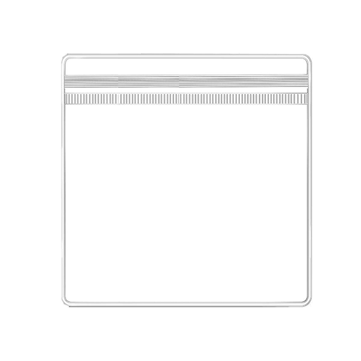 100pcs PVC Self-Sealing Jewelry Bags Anti-Oxidation Storage Dustproof Bags - 5*7cm