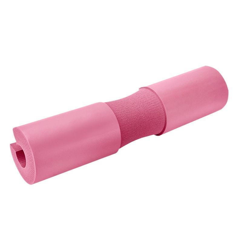 Squat Pad Barbell for Squats Lunges Hip Thrusts Neck Shoulder Protective Support - Pink