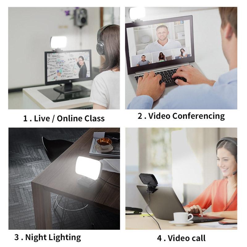 Portable Usb Led Fill Light - 10 Brightness Levels 3000-6500k