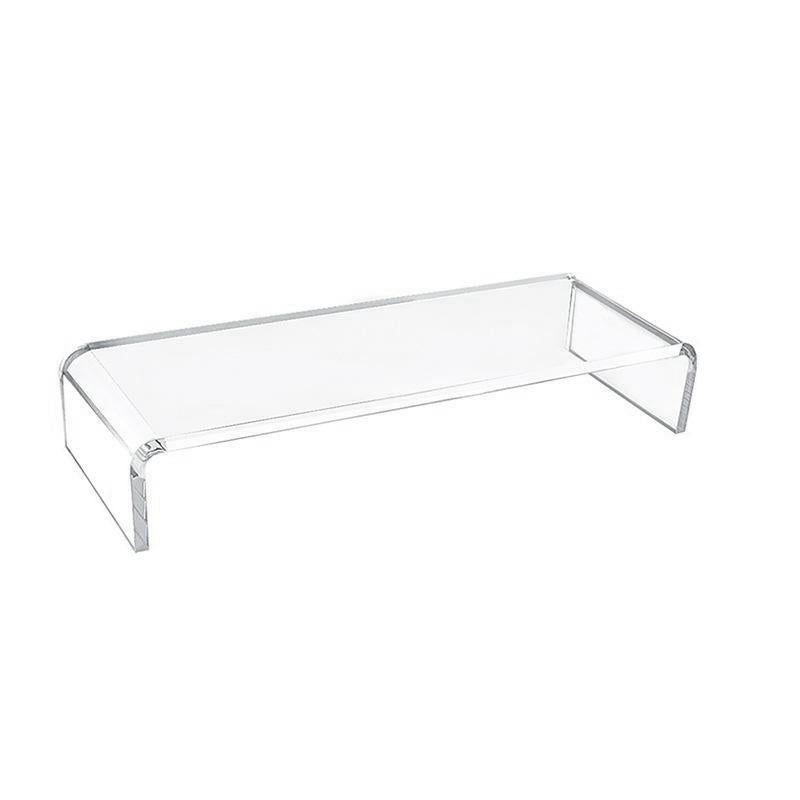 Set of 2 Acrylic Desktop Monitor Stands