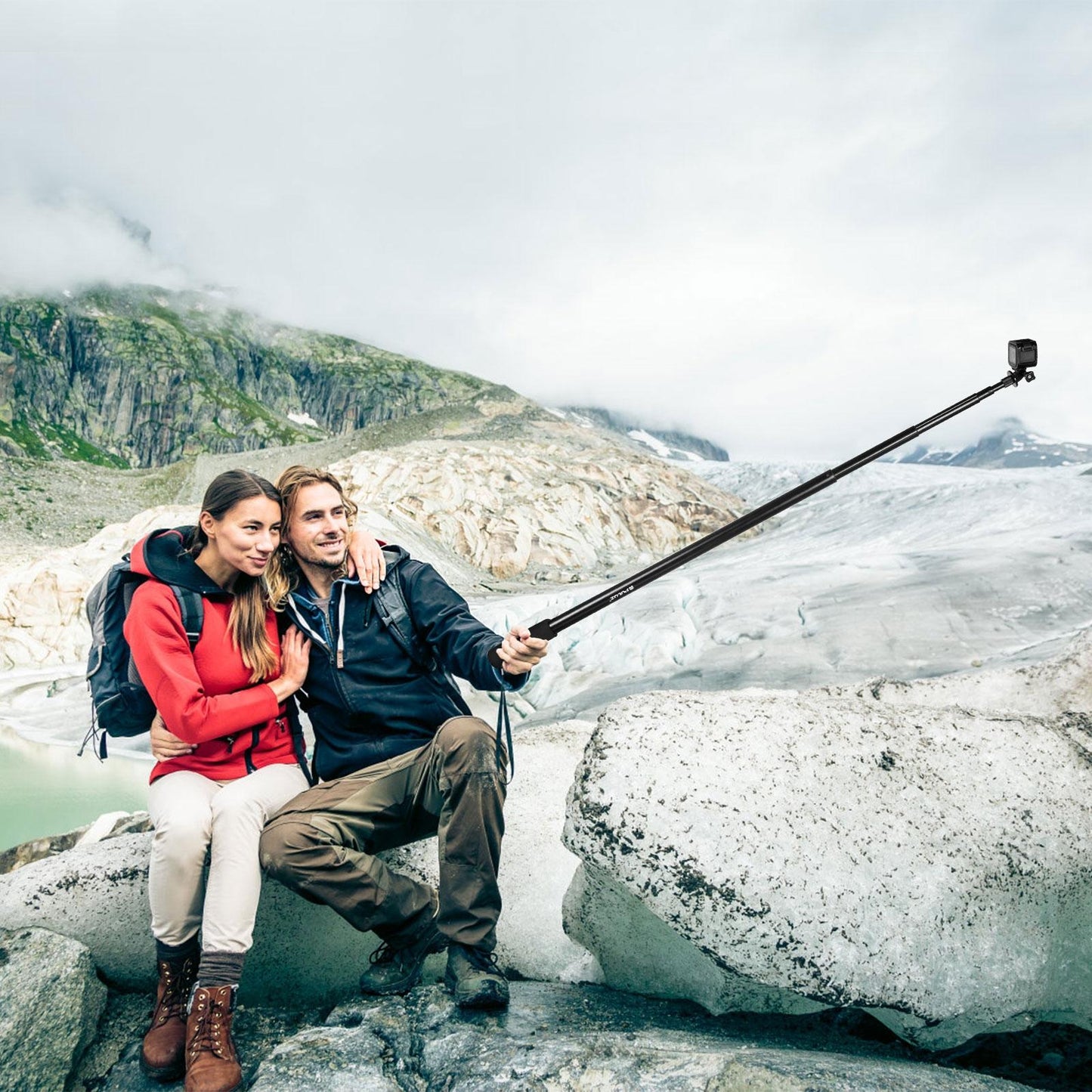 3m Metal Selfie Stick for Insta360 one Rs X2-x4