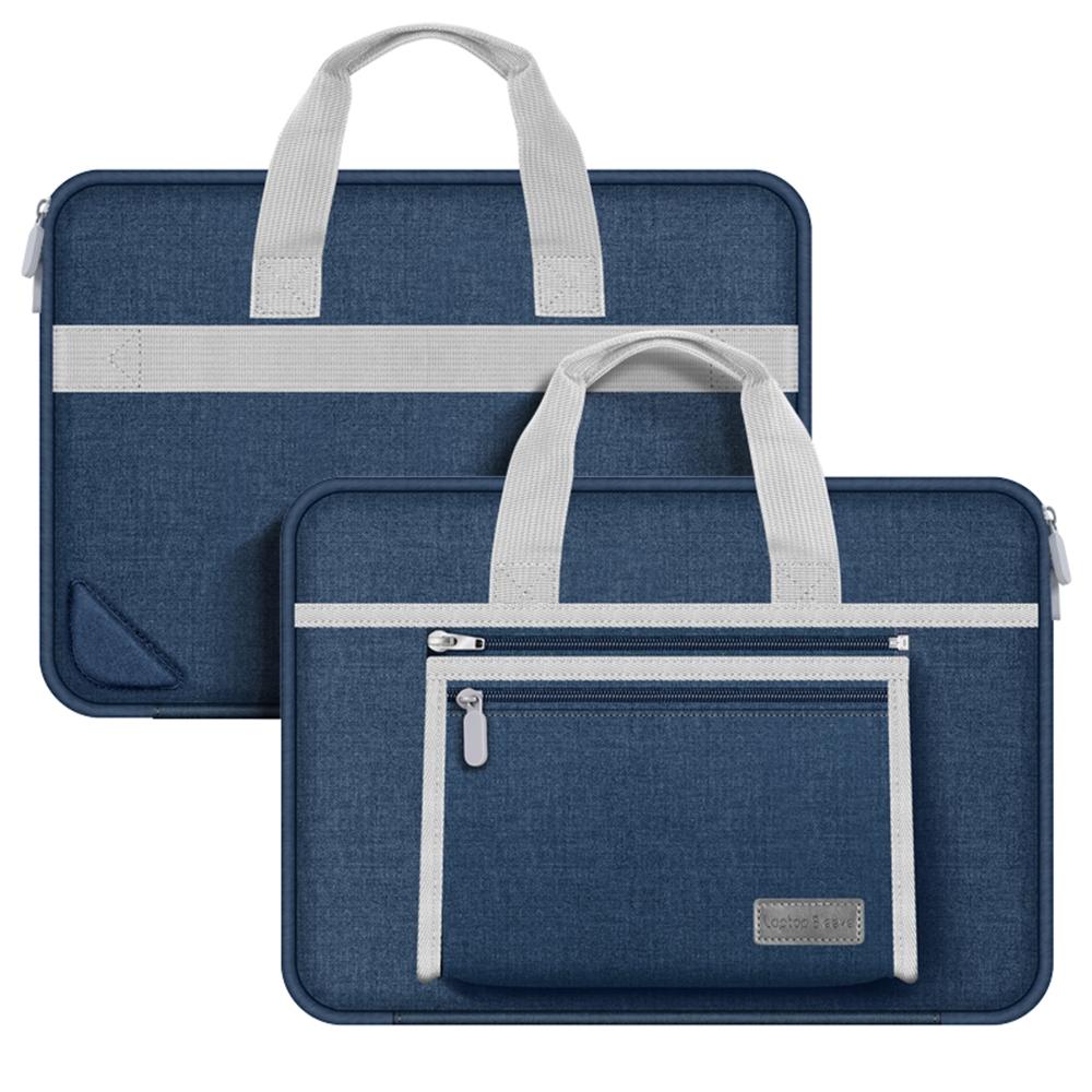 Portable Oxford Laptop Bag - Durable Fabric Multiple Colours - Grey