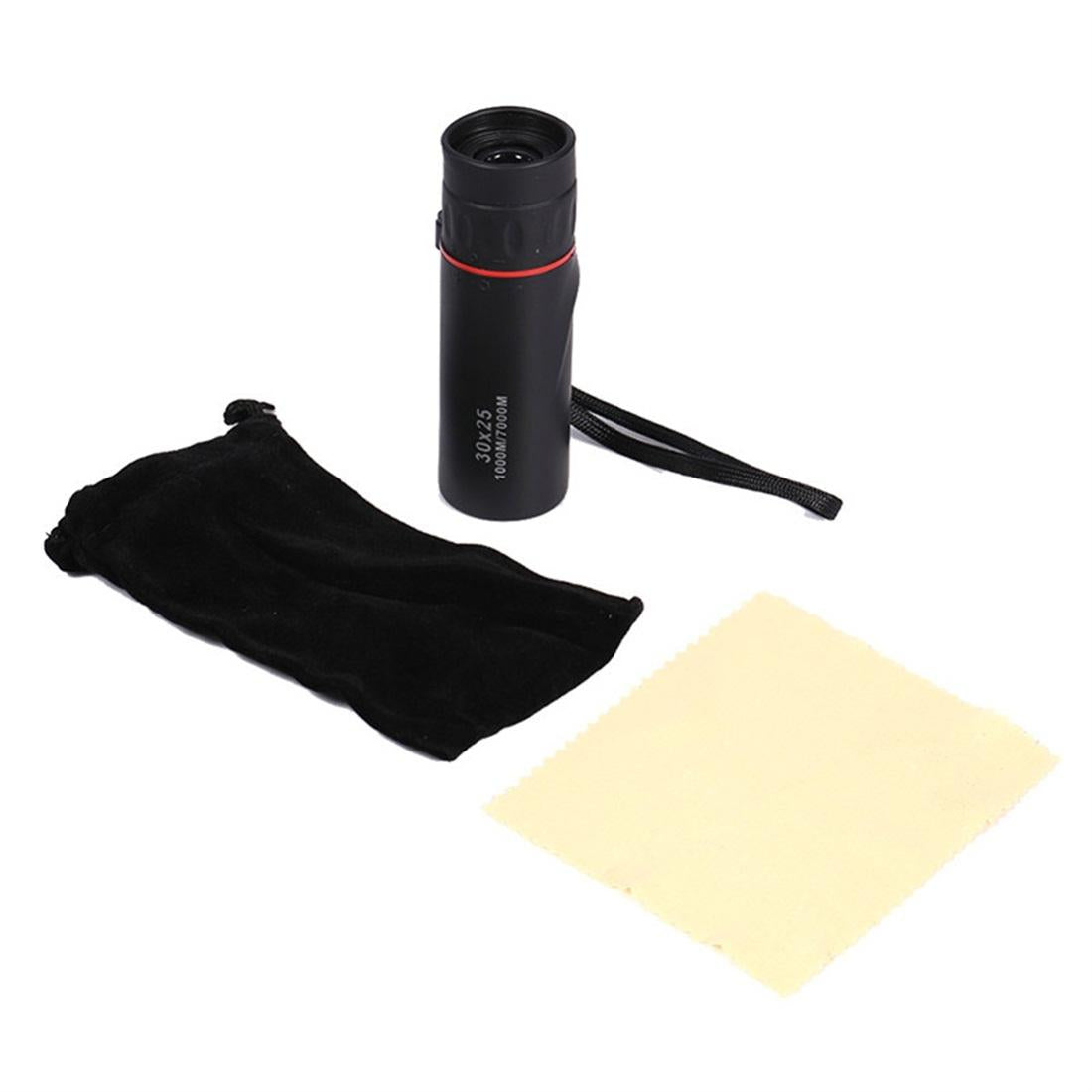 Portable Mini Monocular Telescope - 30X25 - Black