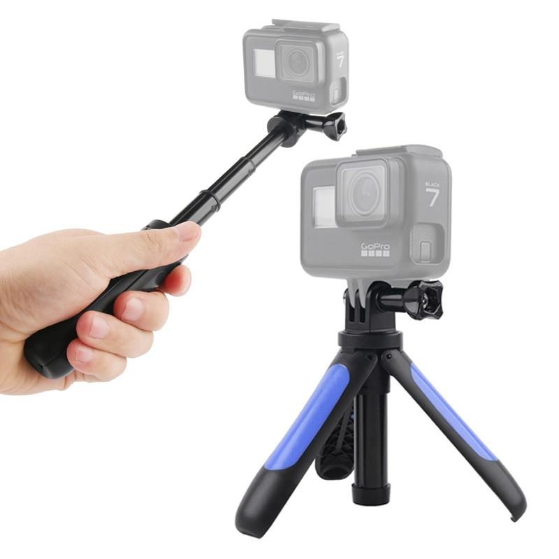 Mini Tripod for Gopro Insta360 Dji Action Cameras - Black