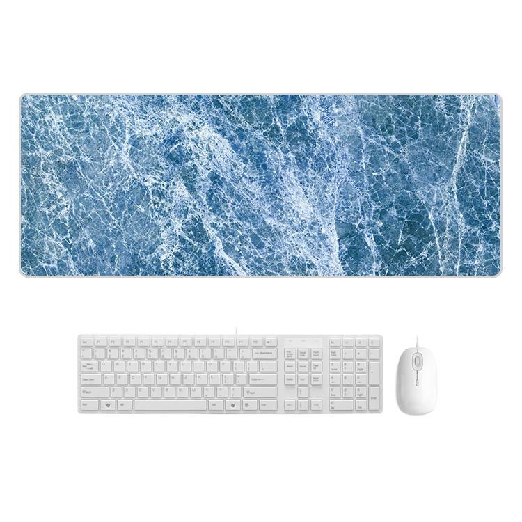 Marble Rubber Mouse Pad Durable & Stylish - Yellow Marble