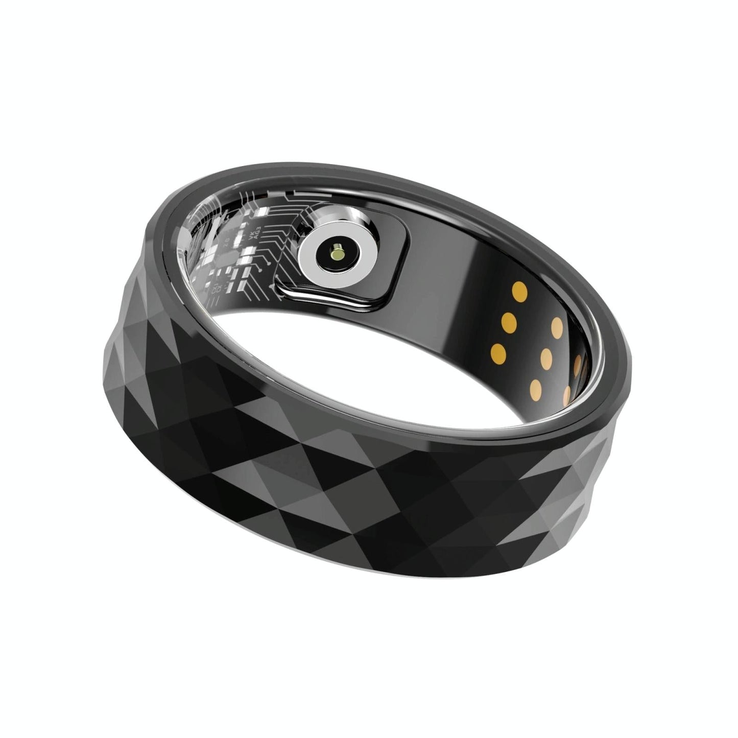 Smart Ring For Health Monitoring & Exercise - Size 22 - Silver