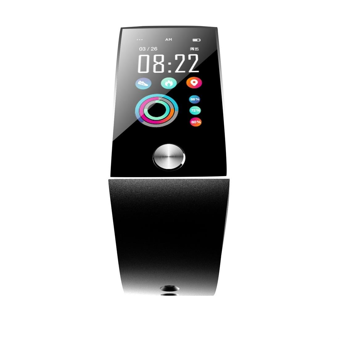 Waterproof Bluetooth Smartwatch With Tft Screen - Blue