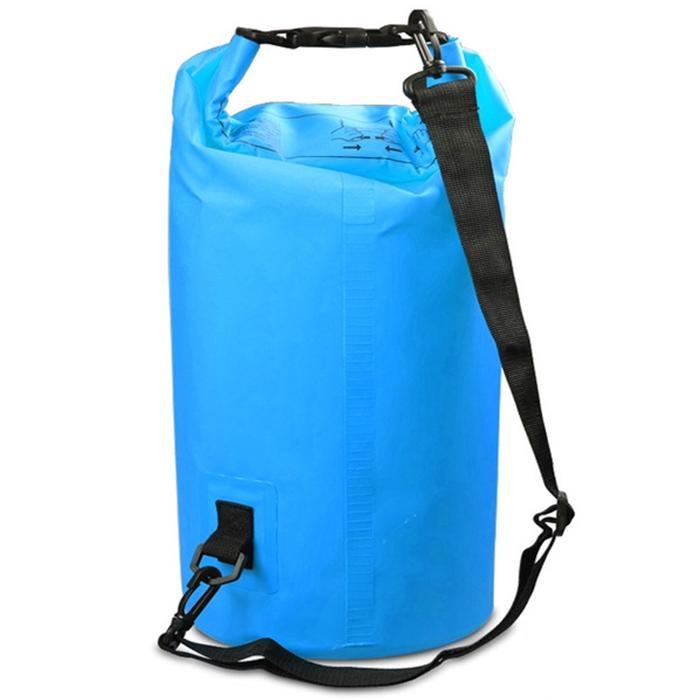 Waterproof Dry Bag 10L Capacity - Sky Blue