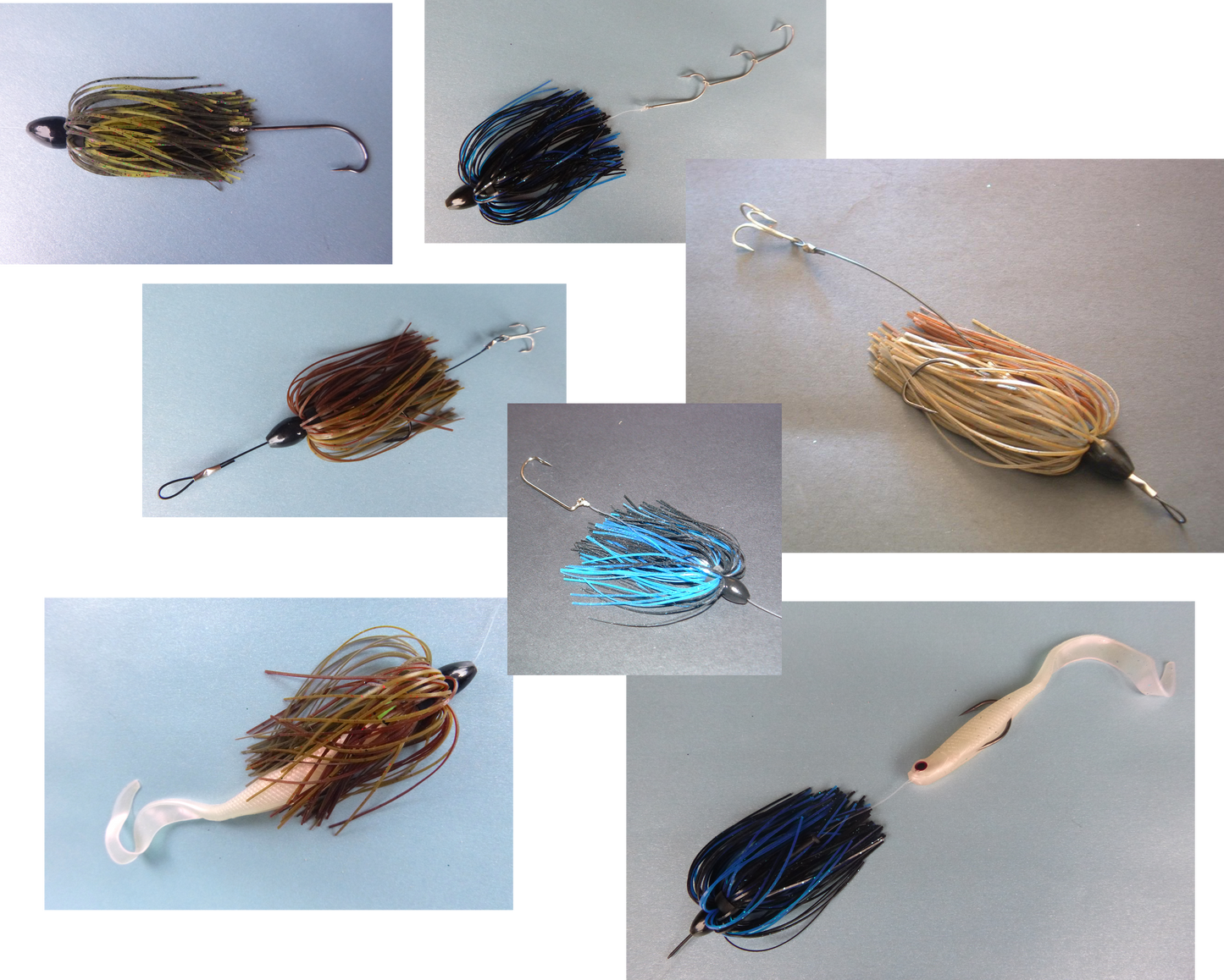 Vike 11/4 oz Skirted Microjig in Candy Craw