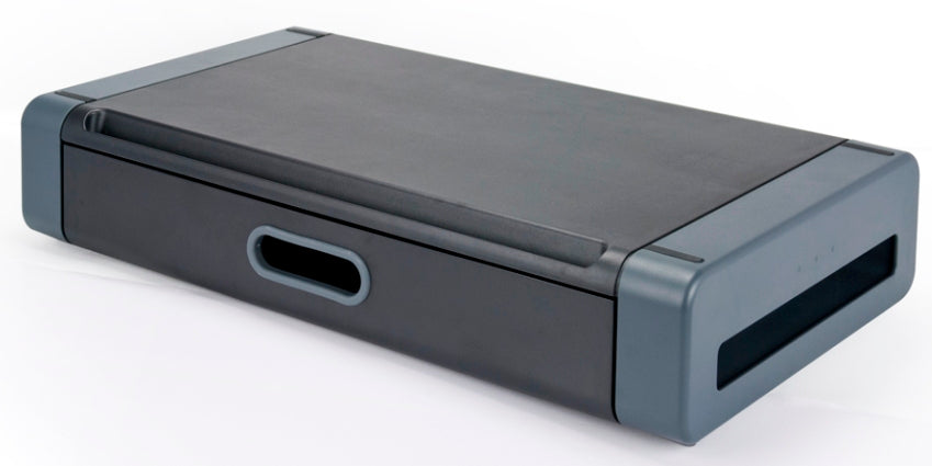 Aidata MS-1002G Deluxe Monitor Stand Riser Table Stackable with Drawer