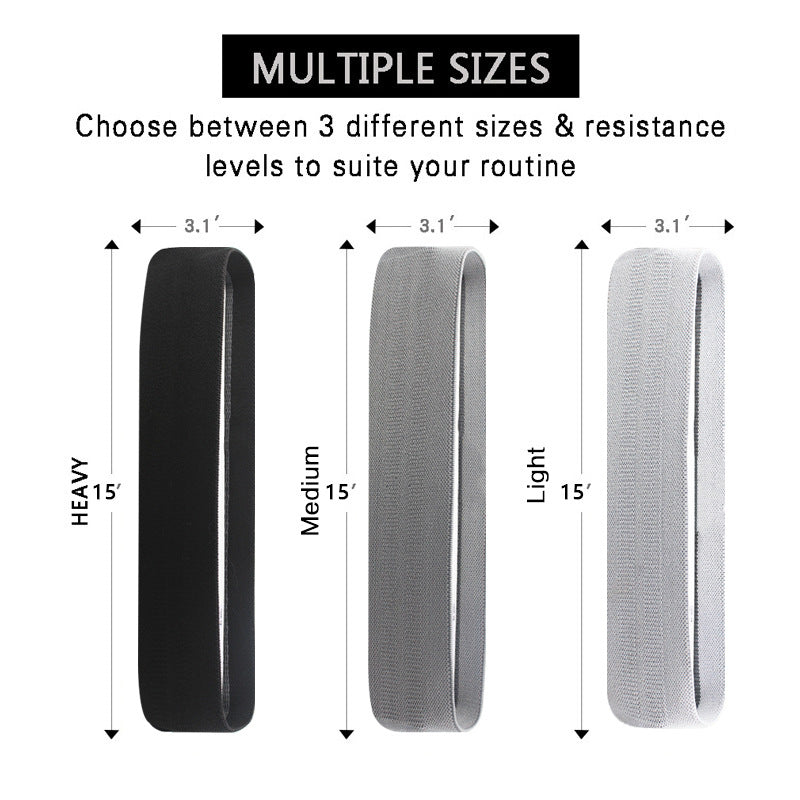 Grey Colour Scheme Fabric Resistance Bands Set - 3 Levels Non-Slip Hip Bands for Strength Training
Train and strengthen your glutes with the Grey Colour Scheme Fabric Resistance Bands Set. The 3 levels of non-slip hip bands provide versatile resistance for effective strength training. Improve muscle tone and increase strength with this high-quality set.