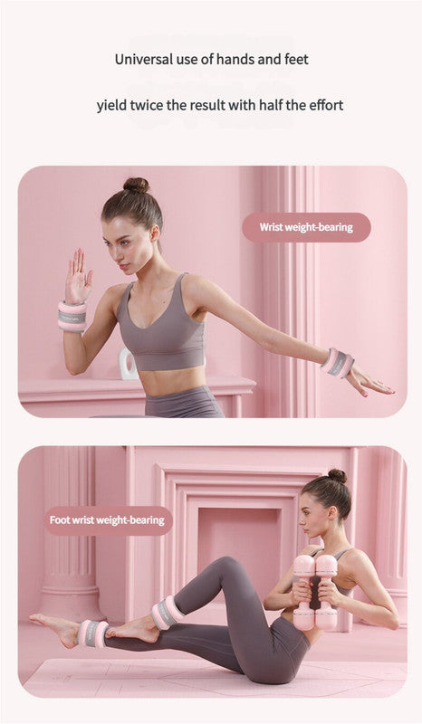 Adjustable Weighted Wrist and Ankle Wights Sandbag Set – 1kg Each Pink
Boost your fitness and training routine with this adjustable weighted leg and wrist sandbag set. Designed for both men and women, each sandbag weighs 1kg and is perfect for running, walking, dance training, or general fitness exercises. Made from durable materials with a soft, comfortable design, these sandbags offer both resistance and flexibility to help you build strength and endurance while enhancing your workouts.