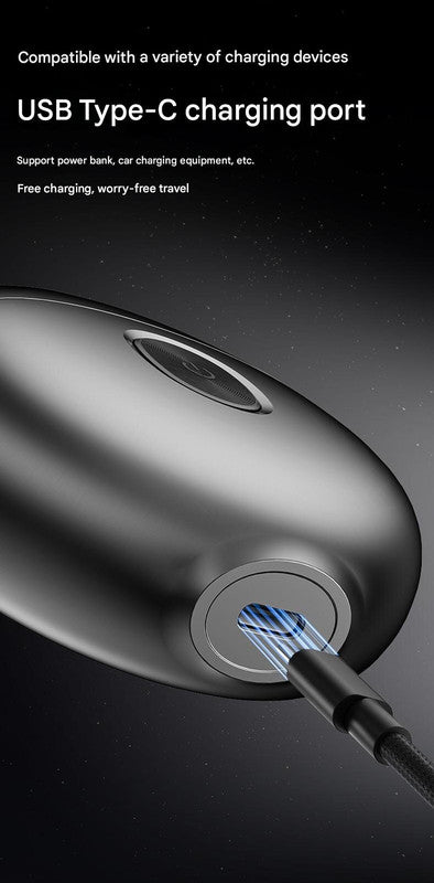 Portable Electric Shaver - Pocket Size, USB Charging, Close Shave