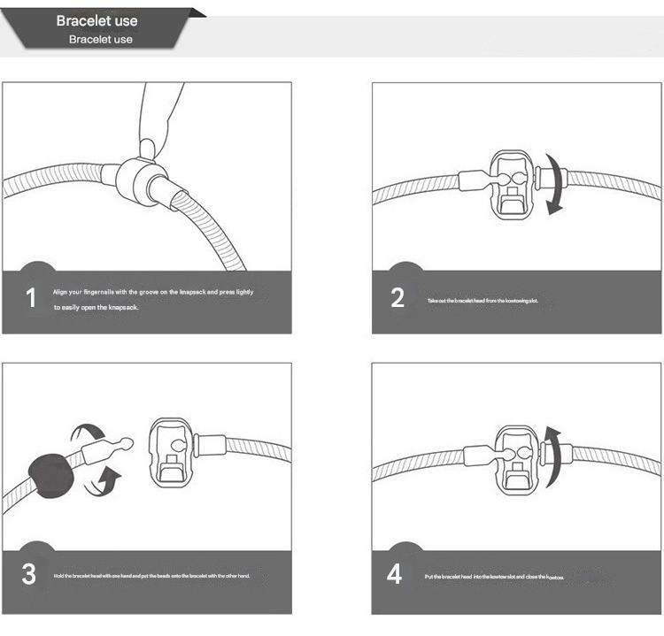 Red Kids DIY Beaded Bracelet Set - Creative Jewelry Making Kit with Princess Gift Box and Display Stand