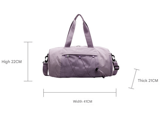 Gym Bag Duffel Wet - Dry Pocket - Green - Factory Direct Shop