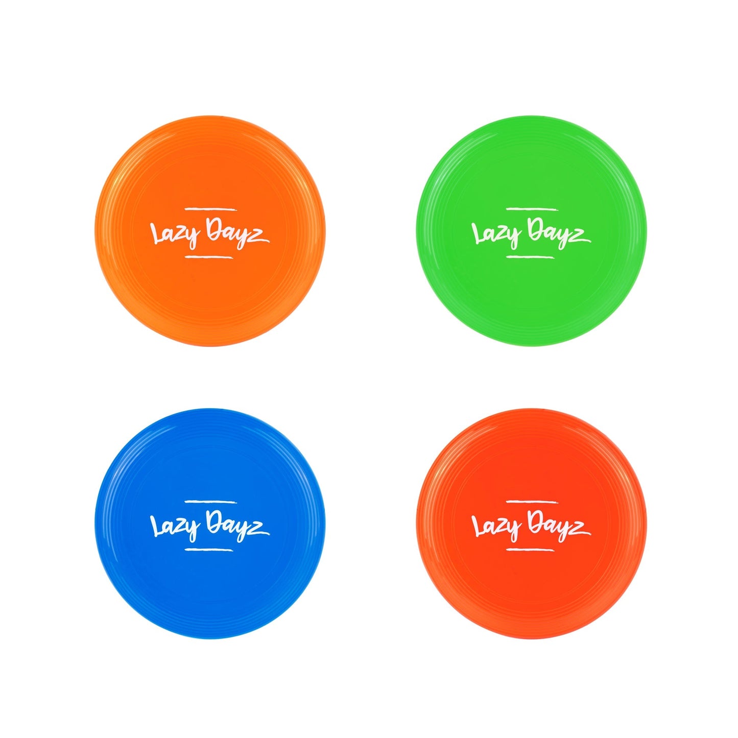 28cm Lazy Dayz Jumbo Neon Beach Frisbee - Green