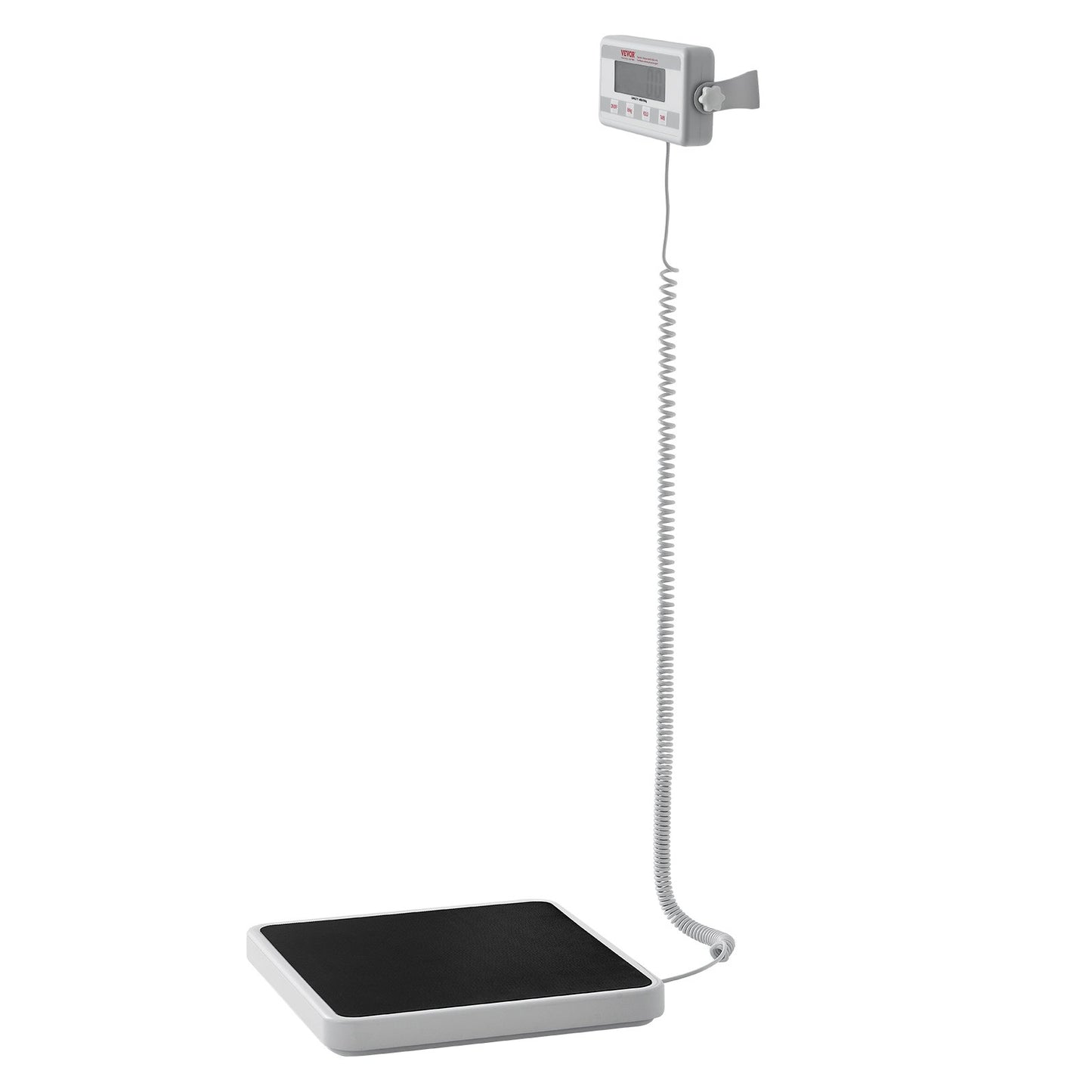 Portable Medical Scale, Professional Digital Physician Scale for Weighing - with Anti-Slip Mat, 2 Units (kg/lb), Hold & Tare Function, 400LBS Capacity Physician Wight Scale for Gym Home Hospital