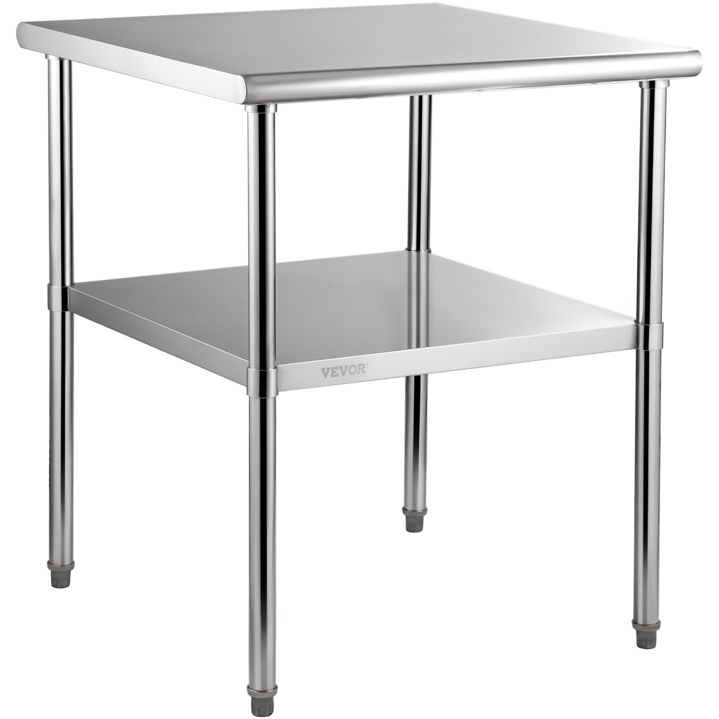 Stainless Steel Work Prep Table Commercial Food Prep Table 30x30x36in