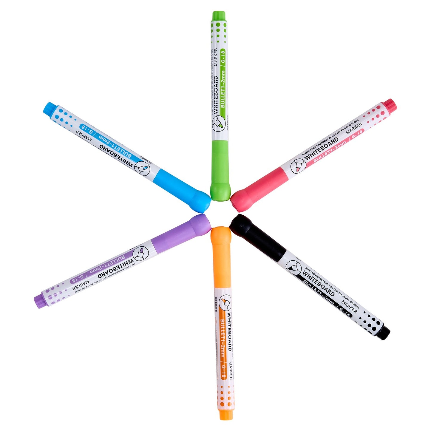 Easel Accessory Set Chalk & Markers & Paper Rolls 32PCS for Standing Easel