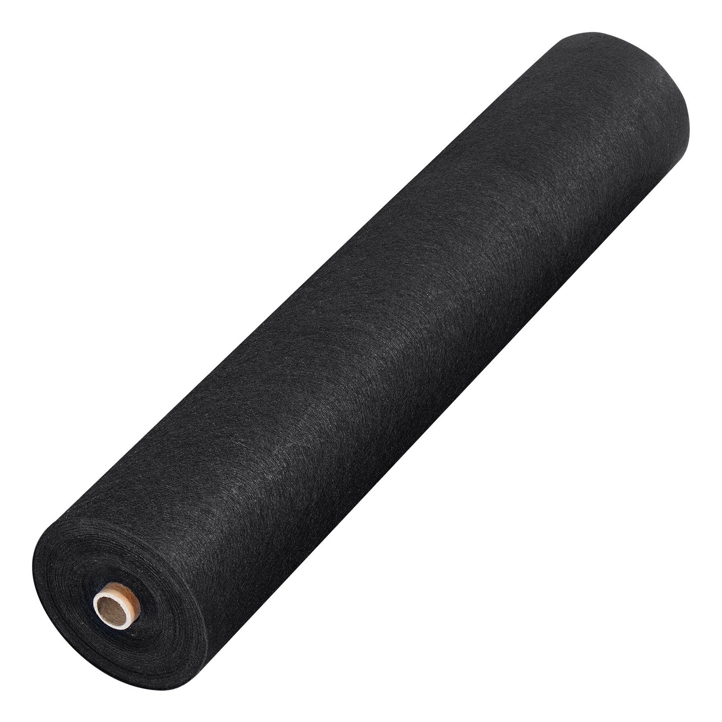 Non Woven Geotextile Fabric Under Gravel, 6x50FT 8OZ Driveway Fabric Landscape Fabric, Heavy Duty Weed Barrier Fabric, Ground Cover Weed Control Fabric, French Drains Drainage Fabric, Black