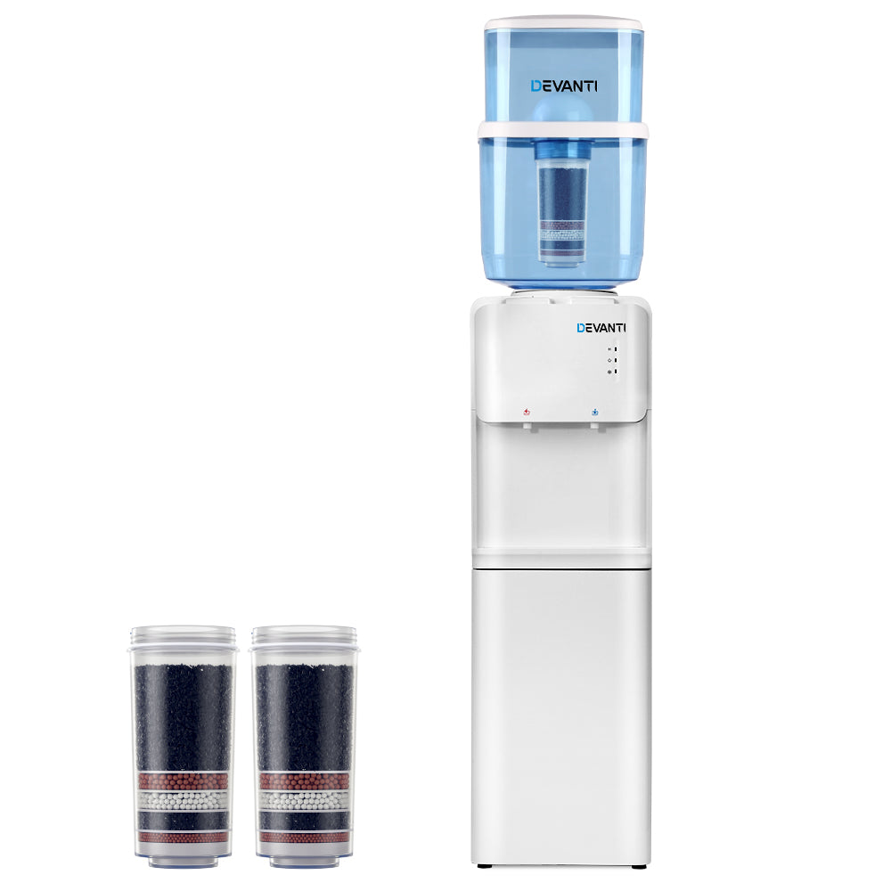 Water Cooler Dispenser Hot Cold Taps Purifier Filter Replacement-Devanti 22L