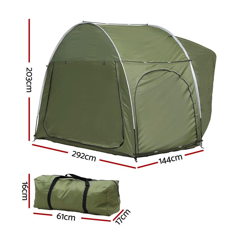 Car Tent For Hatchbacks - Green - Factory Direct Shop
