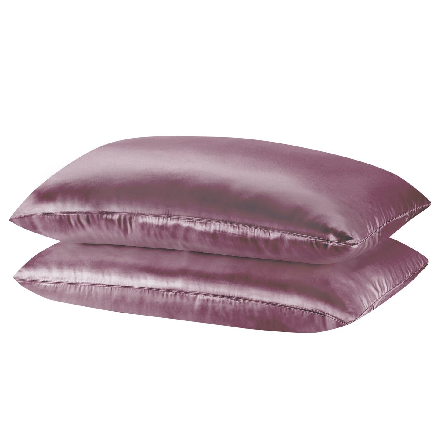 Silk Pillowcase TWIN PACK - SIZE: 51X76CM - Malaga Wine