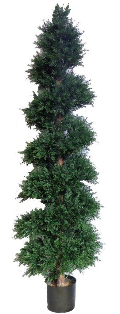 UV Resistant Cedar / Cypress Spiral Tree 1.8m