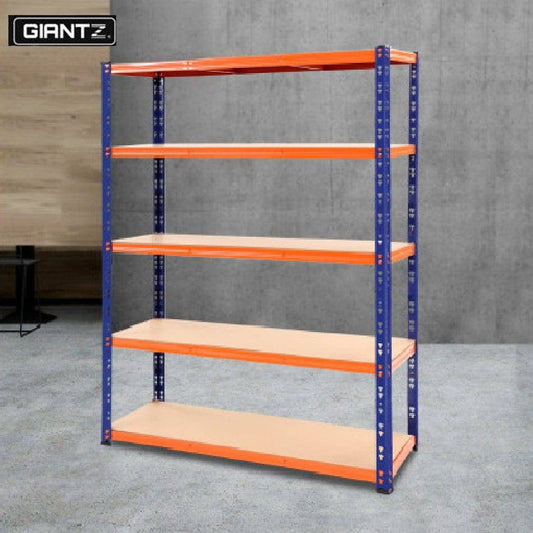 Giantz 1.8M Warehouse Racking Shelving Storage Shelf Garage Shelves Rack Steel