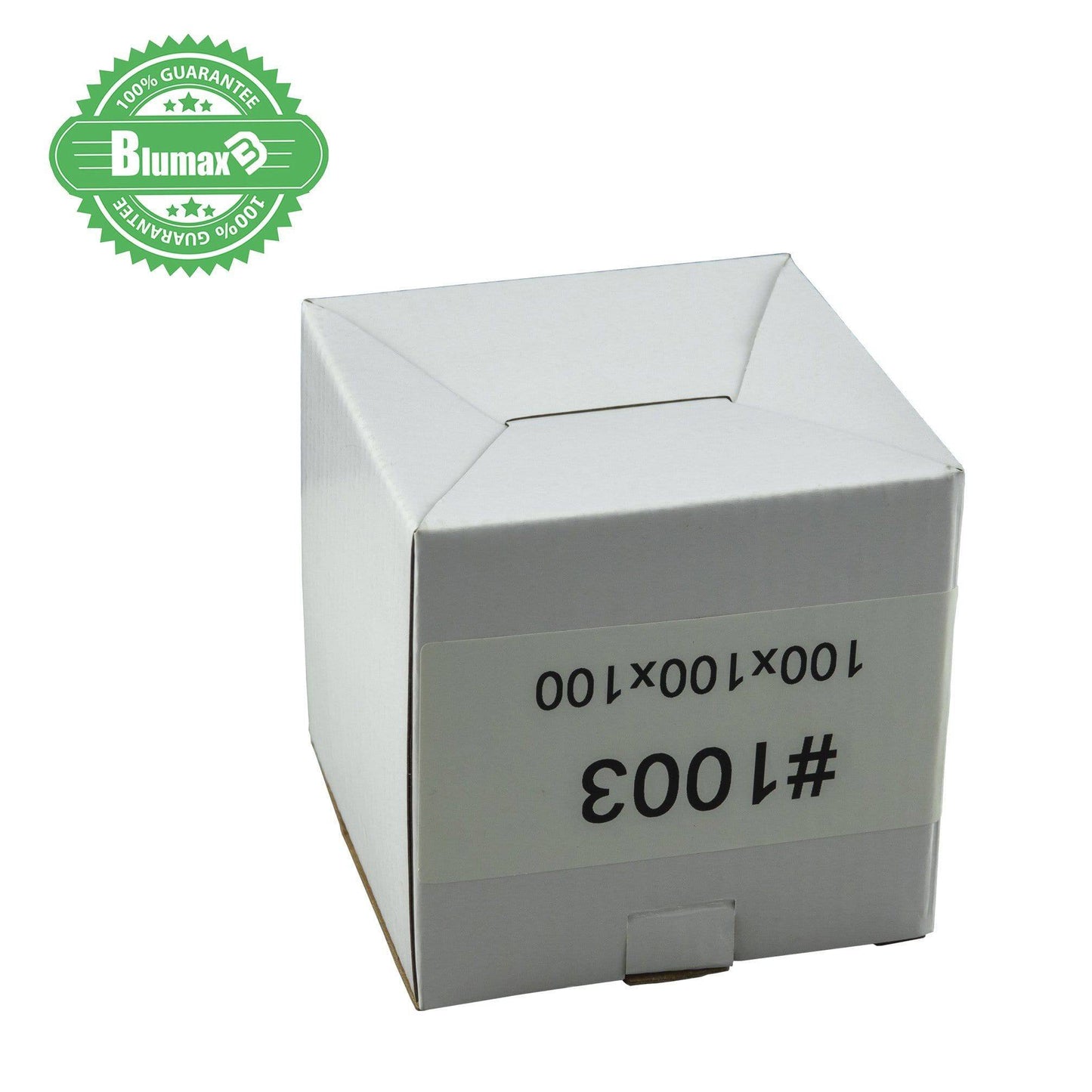 100x 100mm x 100mm x 100mm White Carton Cardboard Shipping Box (#1003)