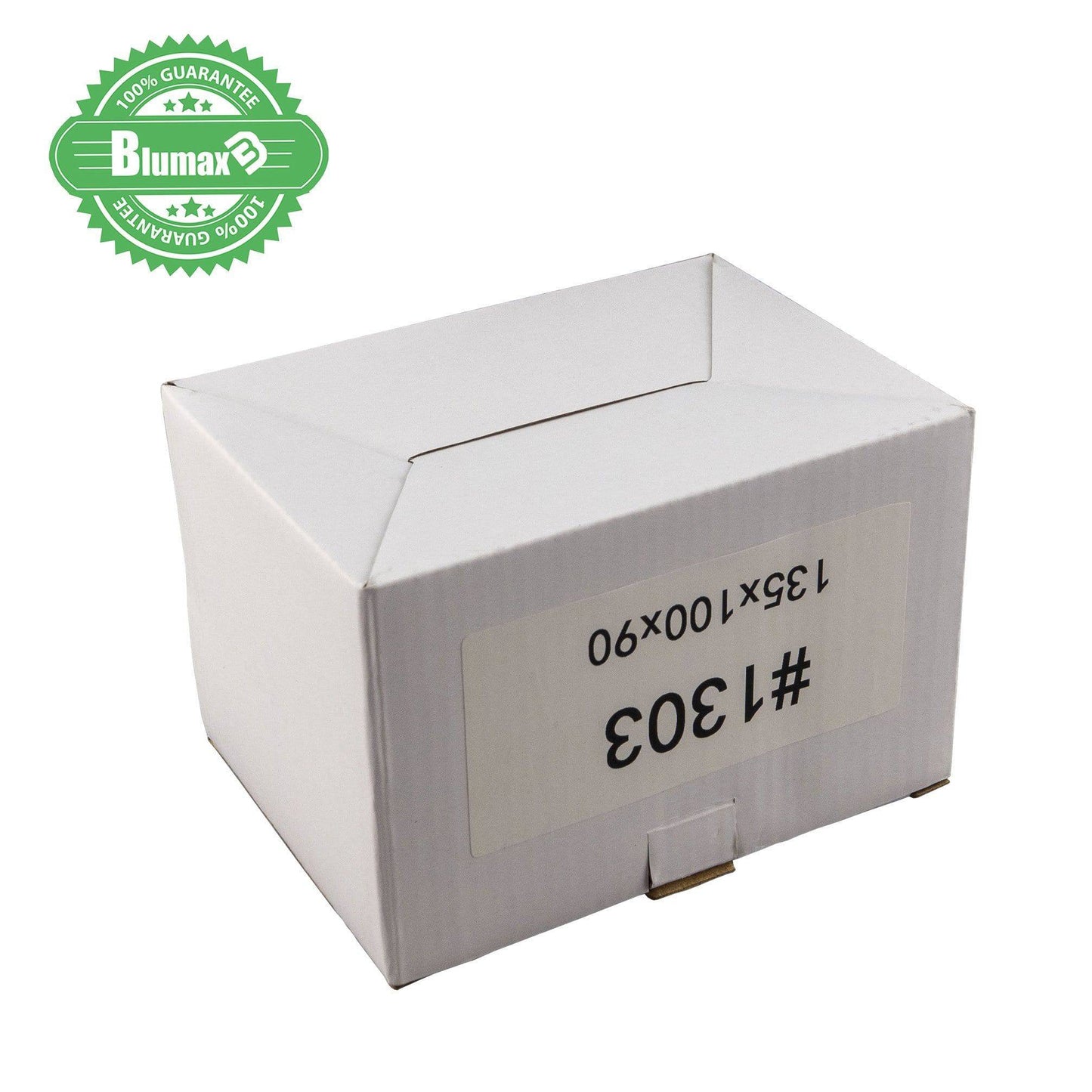 100x 135mm x 100mm x 90mm White Carton Cardboard Shipping Box (#1303)